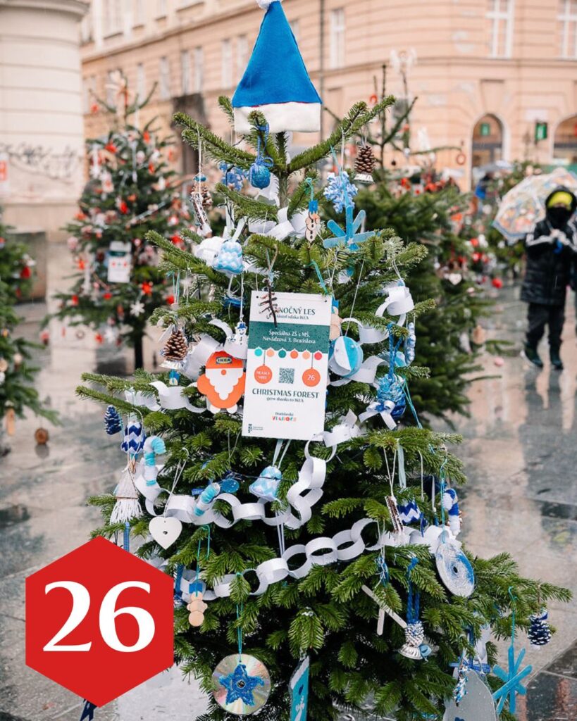 Vianočný les 2025 - stromček 26
