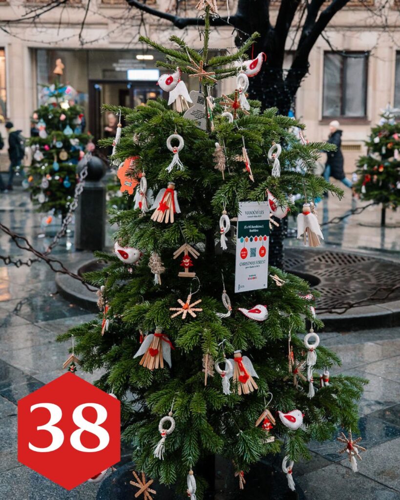 Vianočný les 2025 - stromček 38